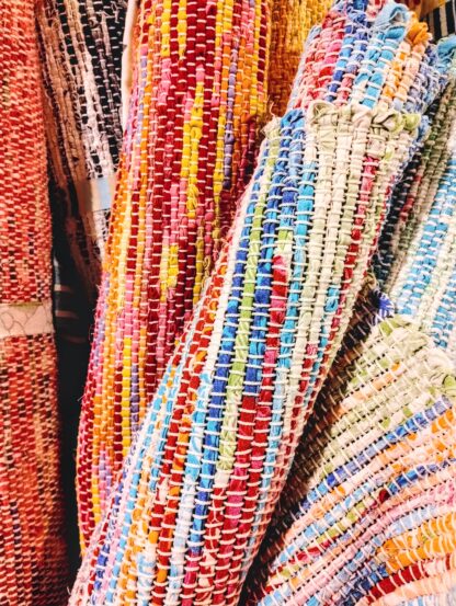 Dagworkshop Recycling Badmat/Kleedje weven, Zaterdag 6 December van 13:00-17:00 uur