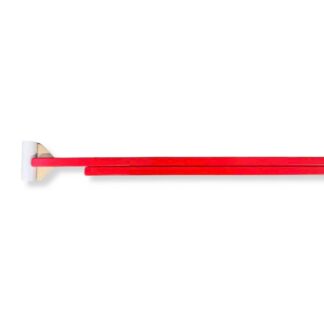 Stretcher 90-150 cm, staal, rood